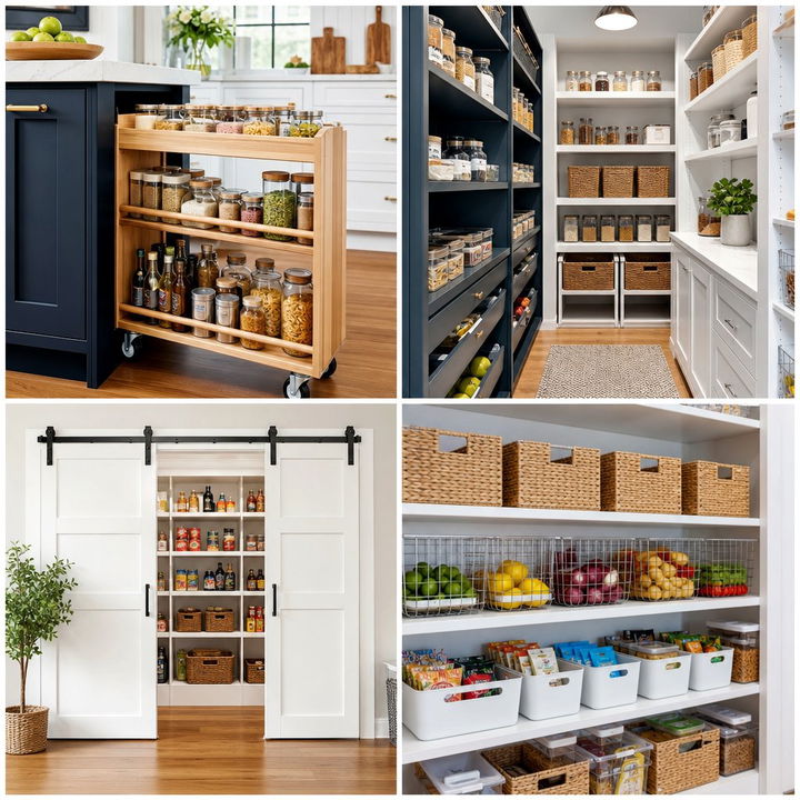 22 Organized Kitchen Pantry Ideas for Efficient Storage Solutions