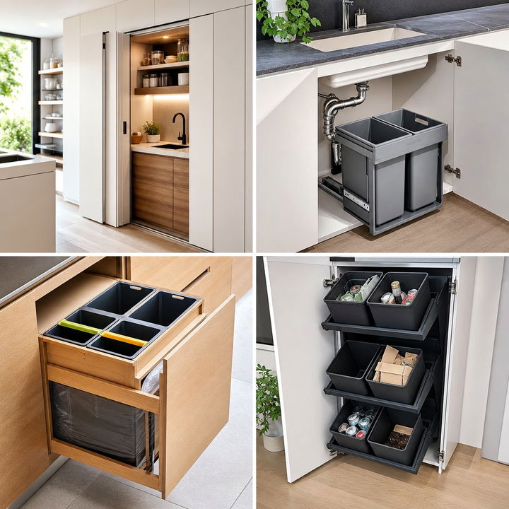 22 Practical Garbage Can Storage Solutions for Homes