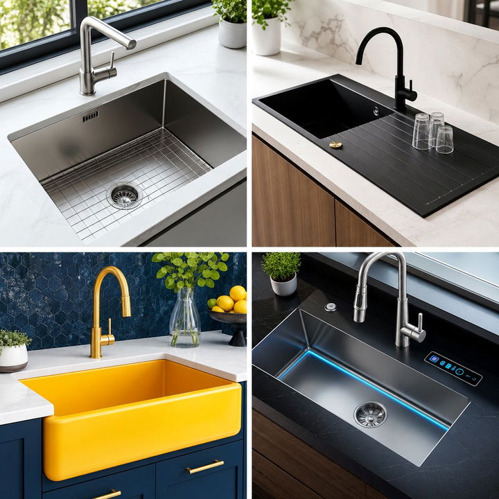 22 Practical Kitchen Sink Ideas for Modern Functionality