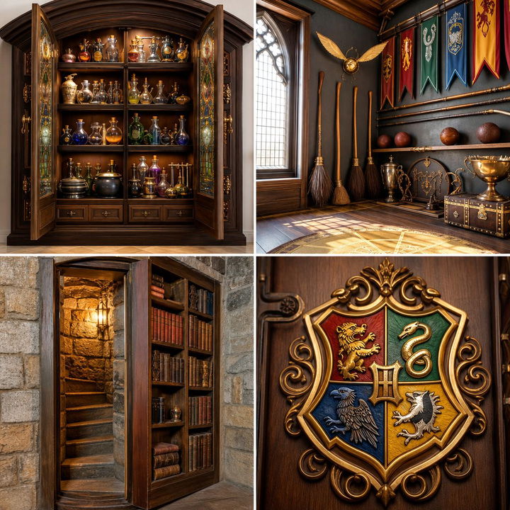 22 Whimsical Harry Potter Bathroom Decor Ideas