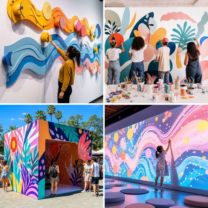Interactive Mural Ideas to Transform Your Living Spaces