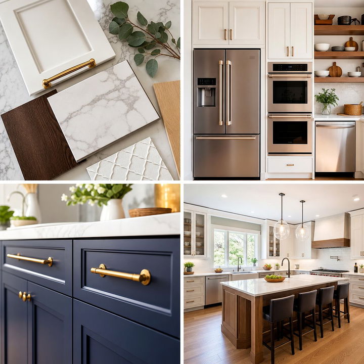 22 Chic Kitchens: White Cabinets & Black Countertops