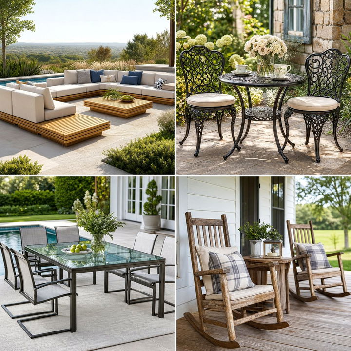 22 Comfortable Garden Furniture Ideas for Outdoor Lounging