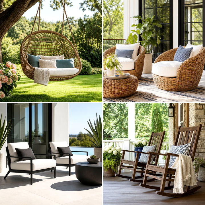 22 Comfortable Garden Seating Ideas for Outdoor Relaxation