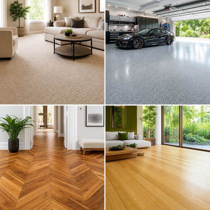 22 Durable Man Cave Flooring Options for High-Traffic Areas
