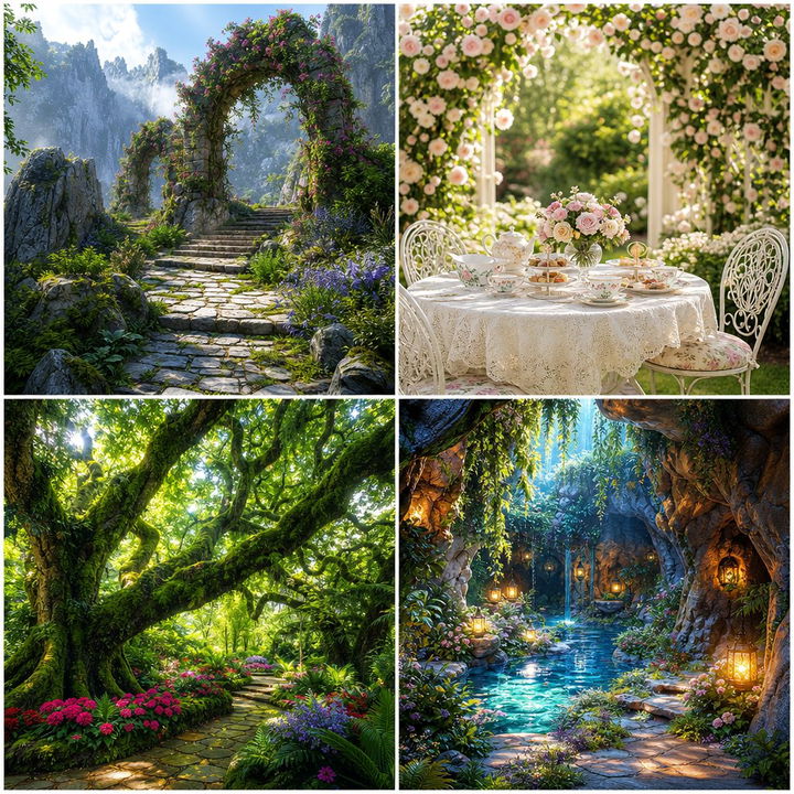 22 Enchanting Large Fairy Garden Ideas to Spark Imagination Outdoors