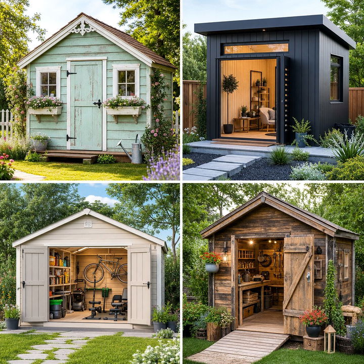 22 Garden Shed Ideas: Organized & Stylish Outdoor Storage
