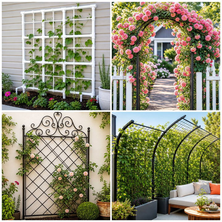 22 Garden Trellis Ideas: Vertical & Climbing Plant Designs