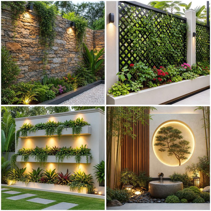 22 Garden Wall Ideas Vertical and Space-Saving Planting Solutions
