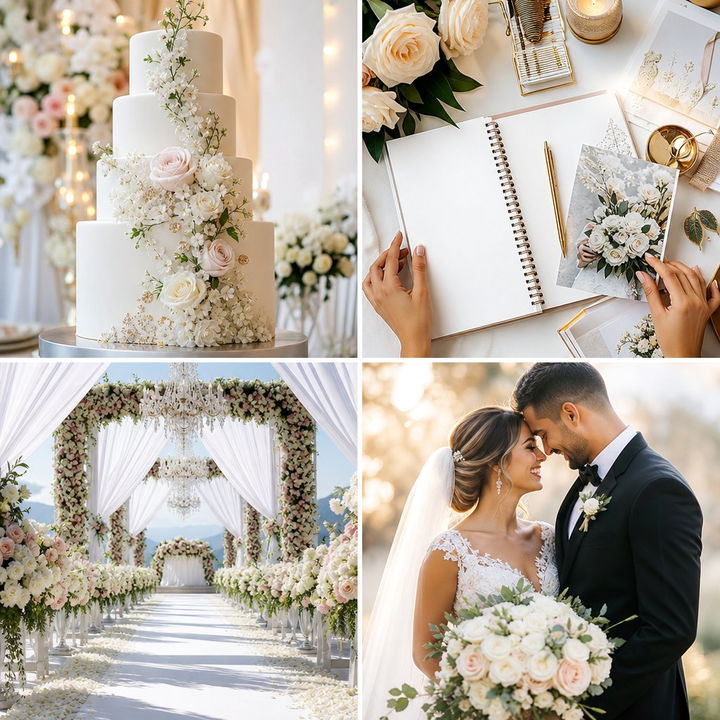 22 Glamorous Wedding Ideas for a Dazzling Celebration