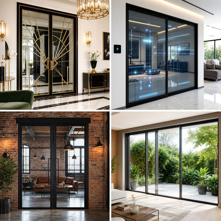 22 Glass Front Door Ideas to Brighten Your Homes Entrance