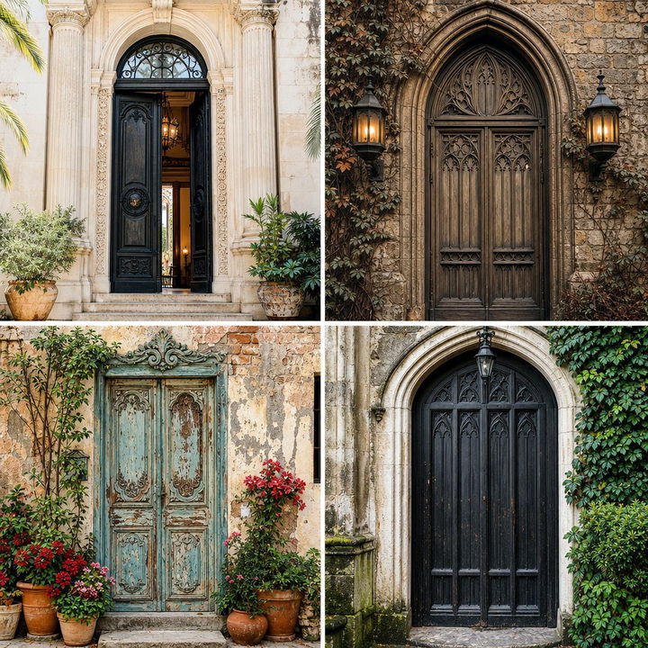 22 Gothic Front Door Ideas for an Enchanting Entryway