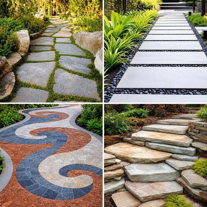 22 Granite Walkway Ideas to Elevate Your Outdoor Design