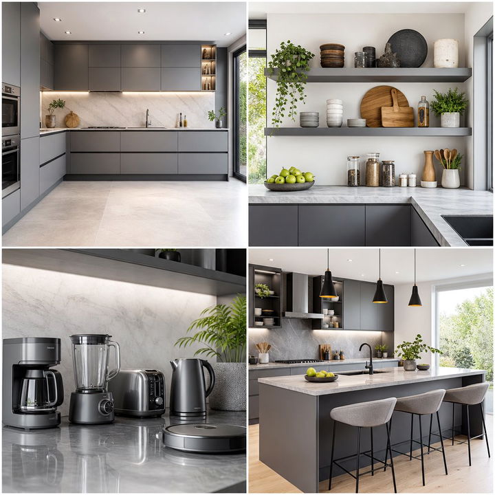 22 Gray Kitchen Design Ideas for Timeless Elegance