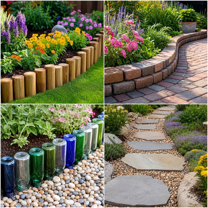 22 Innovative Garden Edging Ideas to Define Your Beds