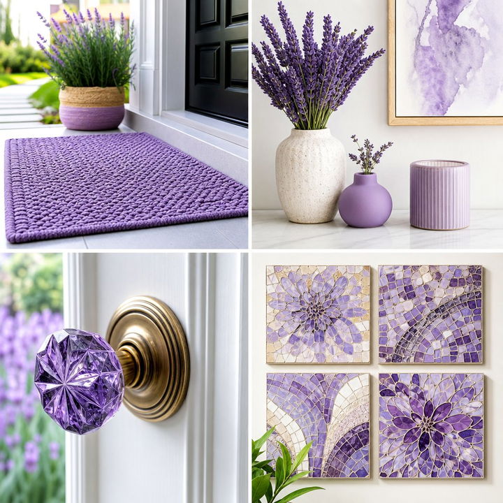 22 Lavender Front Door Designs for a Welcoming Entrance