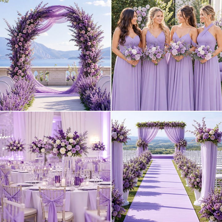 22 Lavender Wedding Ideas for a Romantic and Botanical Theme