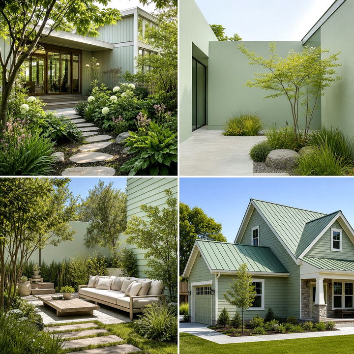 22 Light Green House Exterior Ideas for a Fresh Look
