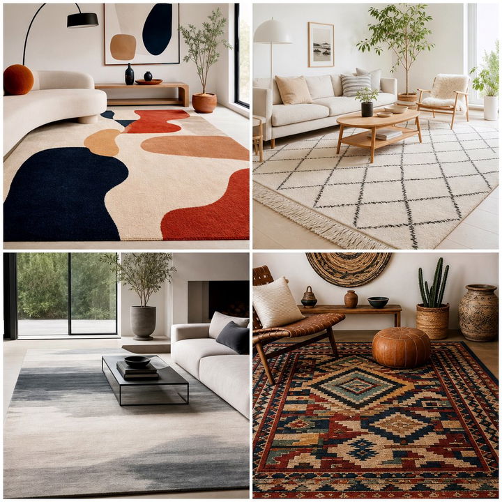22 Living Room Carpet Ideas for Softness and Warmth