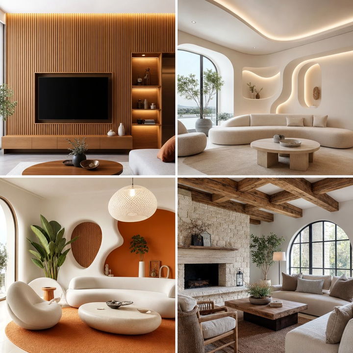 22 Living Room False Ceiling Design Ideas for Modern Homes