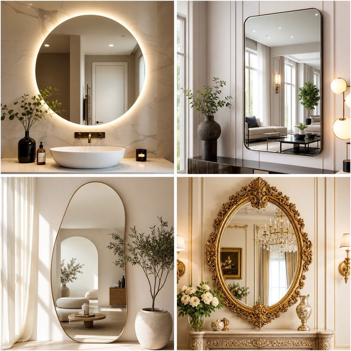 22 Living Room Mirror Ideas to Enhance Space and Style