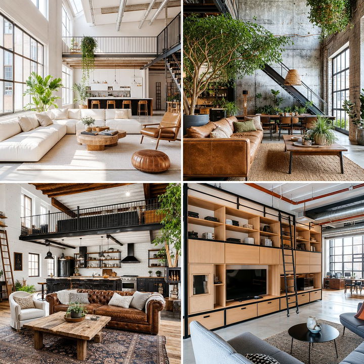 22 Loft Ideas for Modern Urban Living Space Design