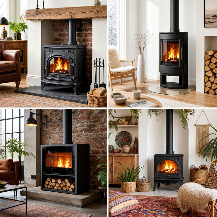 22 Log Burner Ideas for Cozy Indoor and Outdoor Spaces
