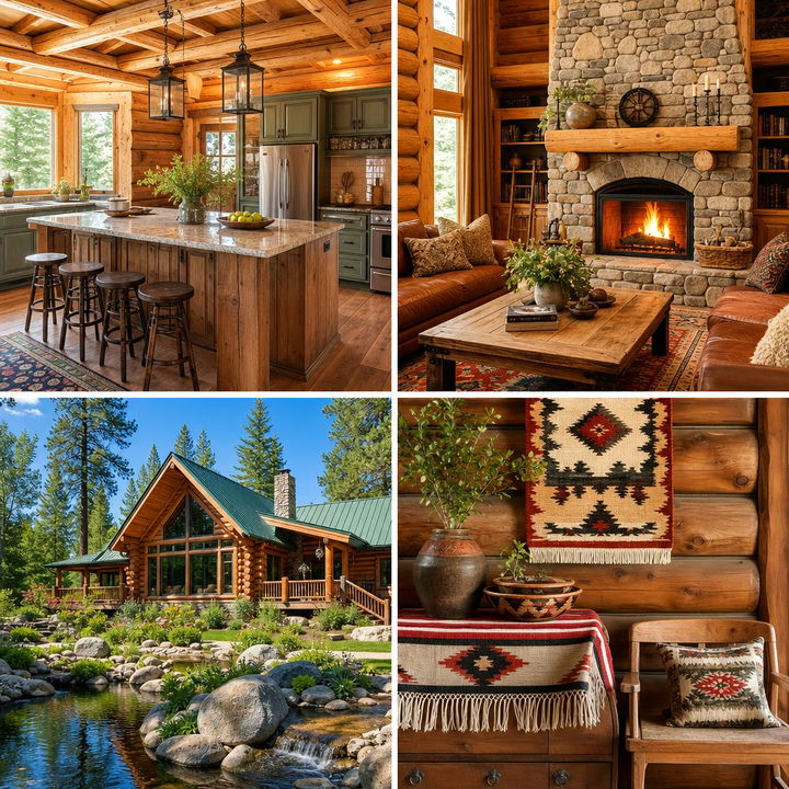 22 Log Cabin Interior Design Ideas for Cozy Rustic Homes