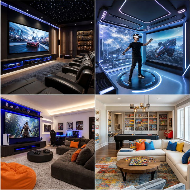 22 Luxury Game Room Ideas for High-End Entertainment