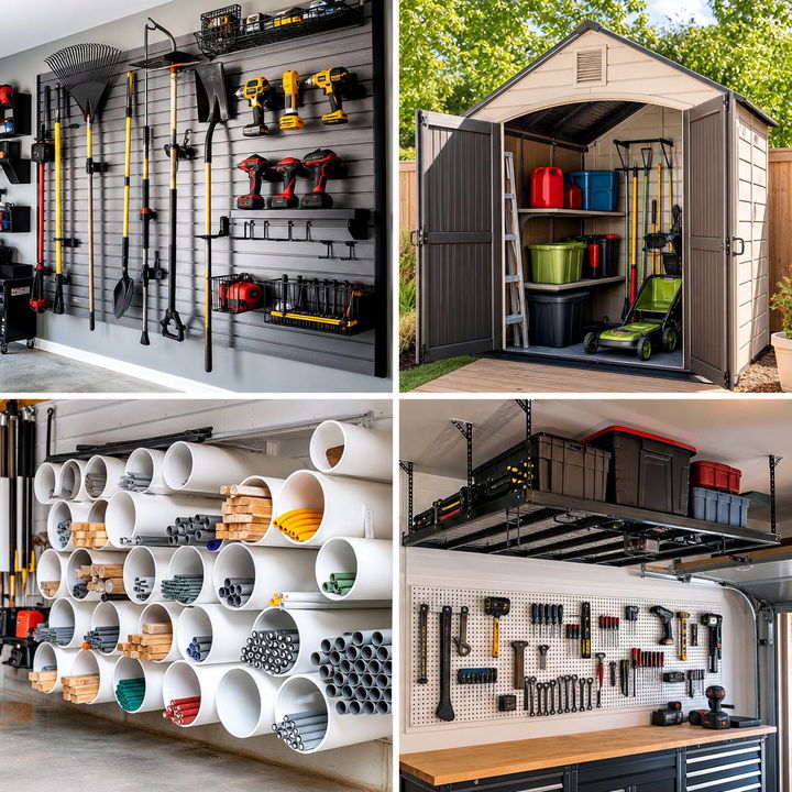 22 Practical Lawn Mower Storage Solutions for Garages