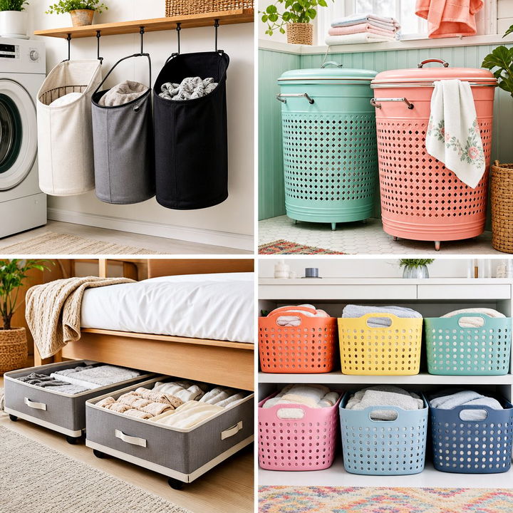 22 Smart Laundry Basket Storage Solutions for Clutter-Free Spaces