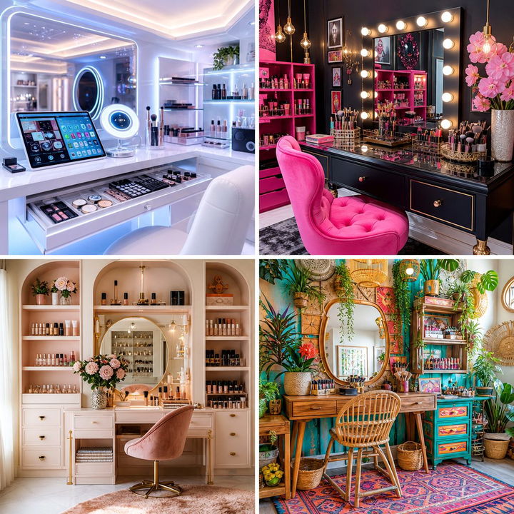 22 Stylish Makeup Room Ideas for a Dedicated Beauty Space