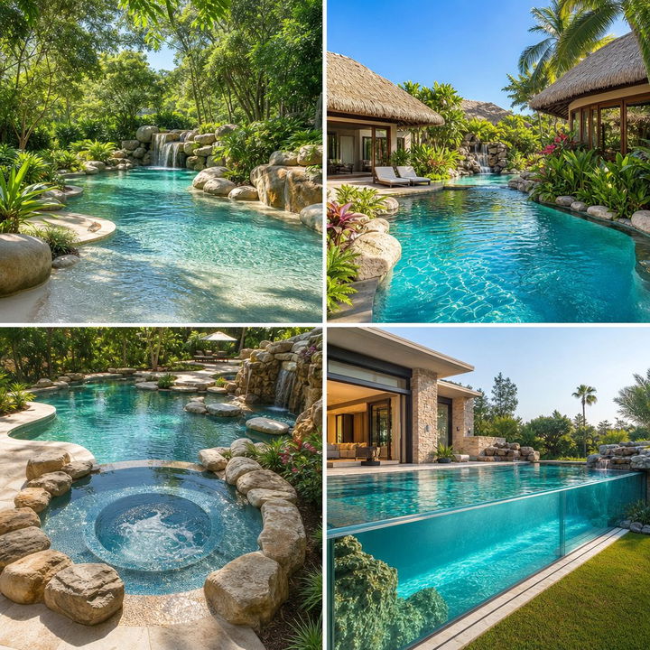 22 Tropical Lagoon Pool Ideas for a Resort-Style Backyard Escape