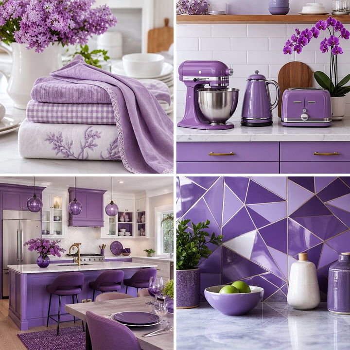 22 Bold Purple Kitchen Ideas for a Modern Culinary Space