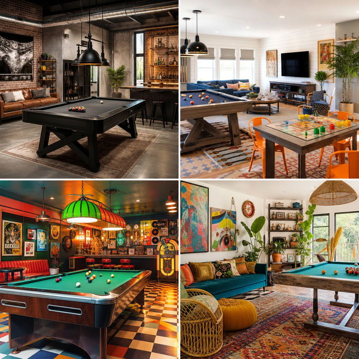 22 Creative Pool Table Room Ideas for Game Lovers Retreat