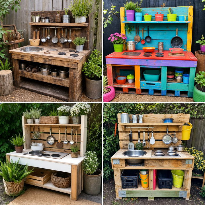 22 Innovative Mud Kitchen Ideas for Outdoor Play Spaces