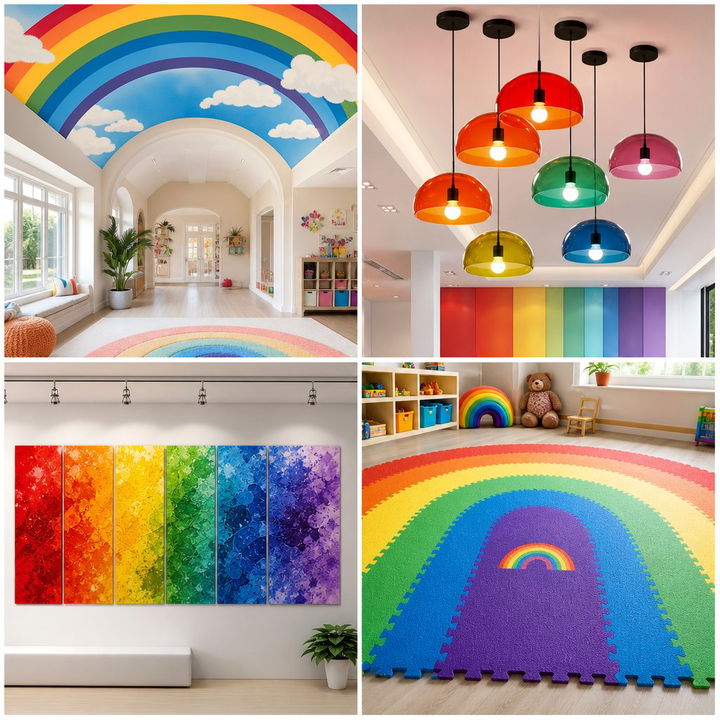 22 Joyful Rainbow Nursery Ideas to Stimulate Creativity
