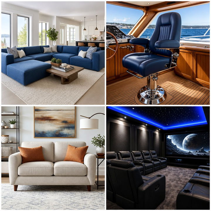 22 Man Cave Seating Ideas: Recliners & Stadium-Style Lounges