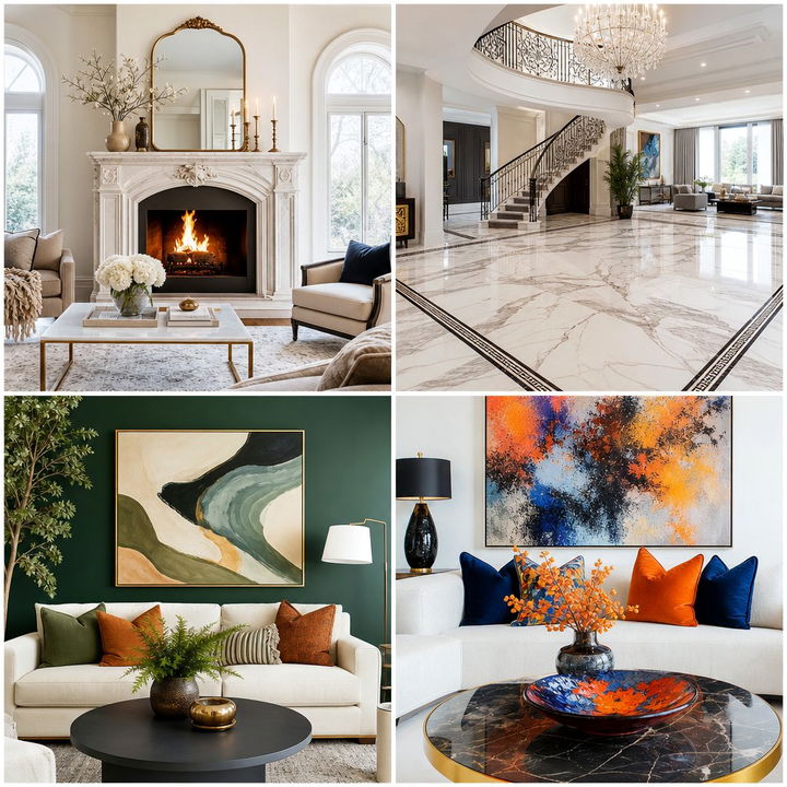 22 Mansion Living Room Ideas: Grandeur & High Ceilings