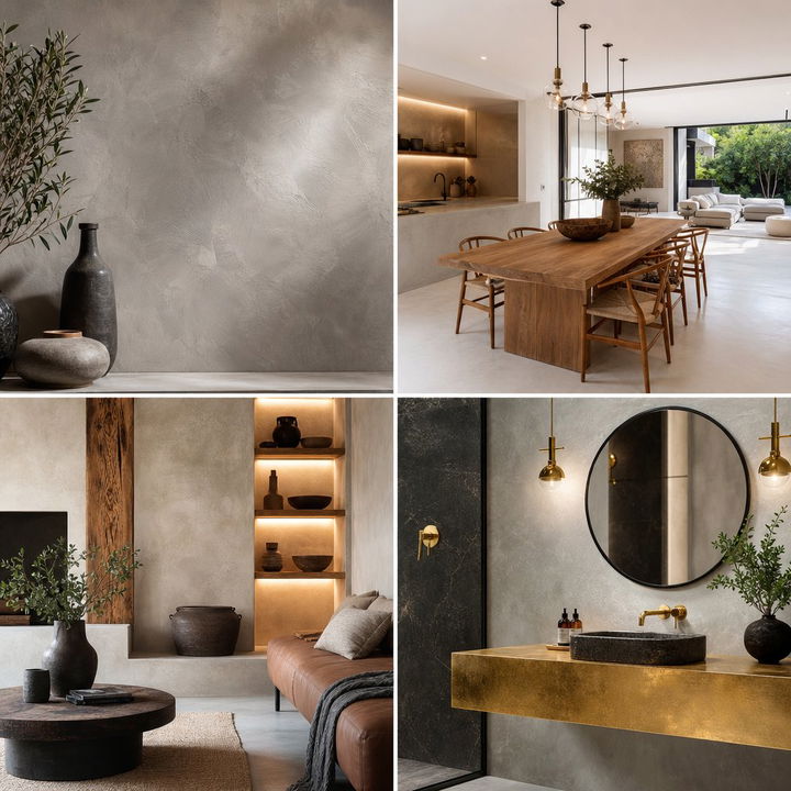 22 Microcement Kitchen Ideas for Sleek Seamless Surfaces