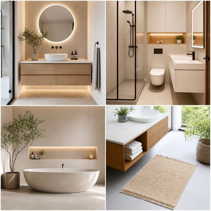 22 Minimalist Bathroom Ideas for a Clean, Uncluttered Sanctuary