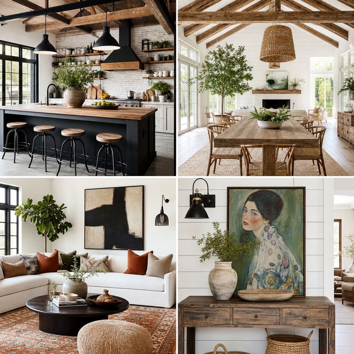 22 Modern Farmhouse Dining Room Designs to Inspire