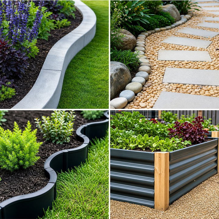 22 Modern Garden Edging Ideas for Defined Landscapes