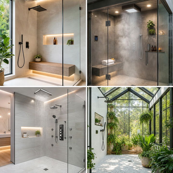 22 Modern Shower Designs for a Spa-Like Bathroom