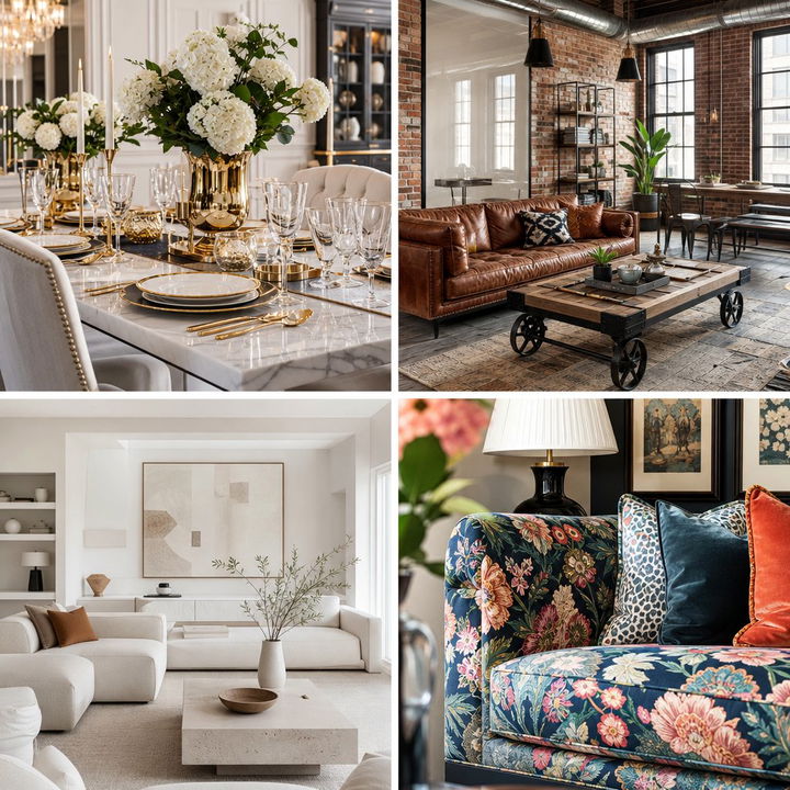 22 Moody Dining Room Concepts for Dramatic Dinner Spaces