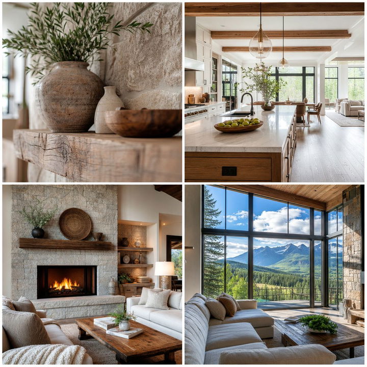 22 Mountain House Kitchen Designs for Rustic Charm