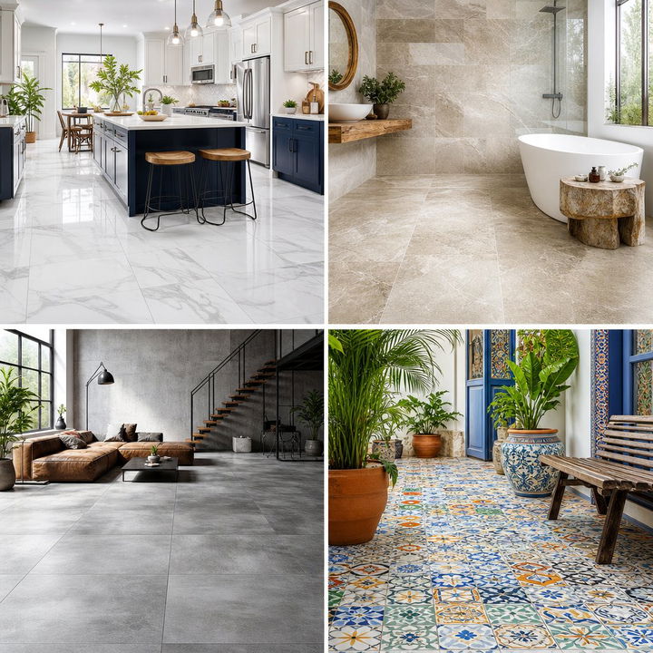 22 Mudroom Tile Floor Designs for Easy Cleaning and Style