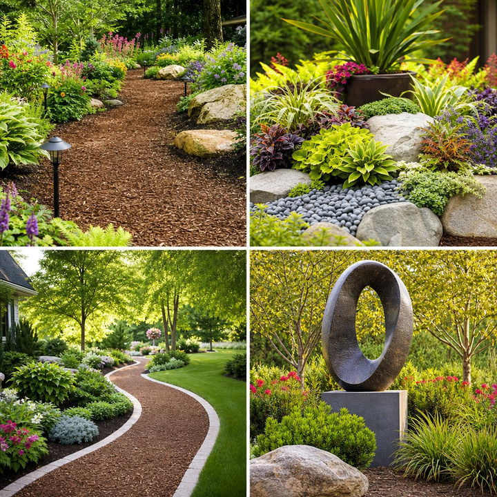 22 Mulch Pathway Designs for Durable Eco-Friendly Walkways