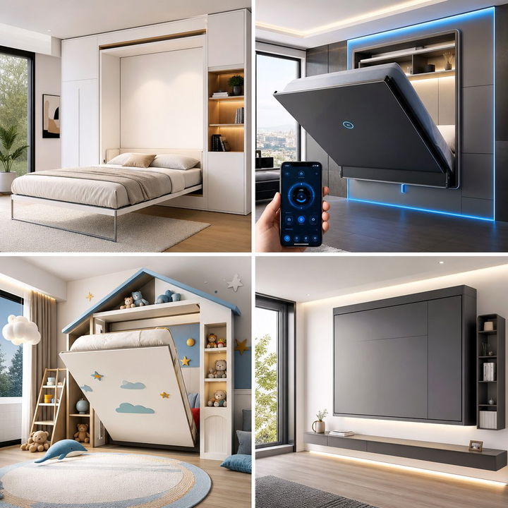 22 Murphy Bed Ideas for Space-Saving Functional Rooms