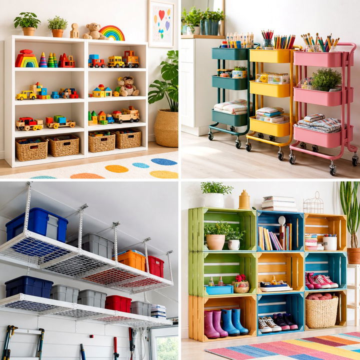 22 Playroom Storage Ideas to Maximize Your Kids’ Space
